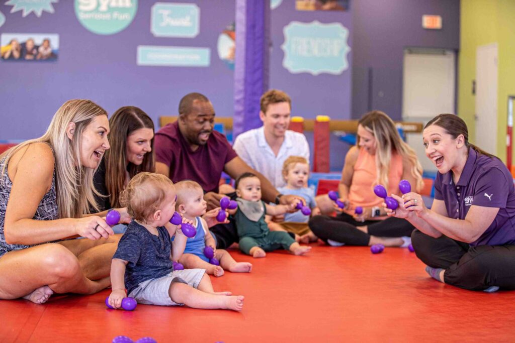 mommy and me class at the little gym