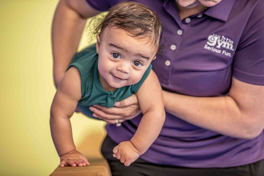 infant at the little gym