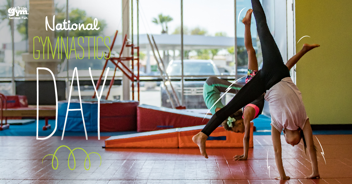 national gymnastics day banner