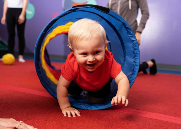 Baby Playing at The Little GYM